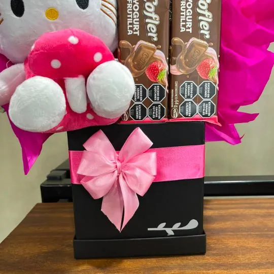 Box hello kitty rosa